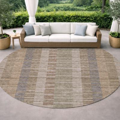 Addison Rugs Machine Washable Indoor/ Outdoor Contemporary Hopkins Chantille Rug