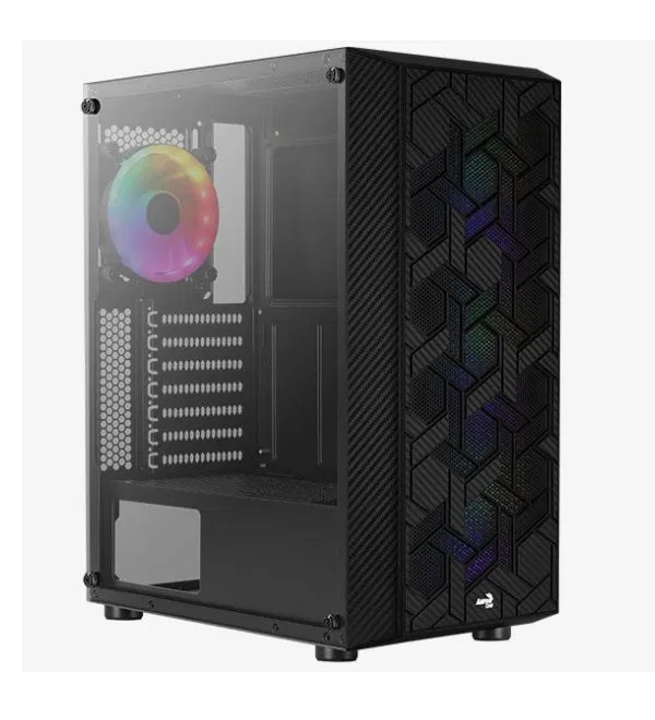 AEROCOOL ADVANCED TECHNOLOGIES Geh AeroCool Midi Hive v3 MicroATX/ATX/MiniITX o.N. 1xFRGB ATX mATX Mini-ITX (ACCM-PV27013.11)
