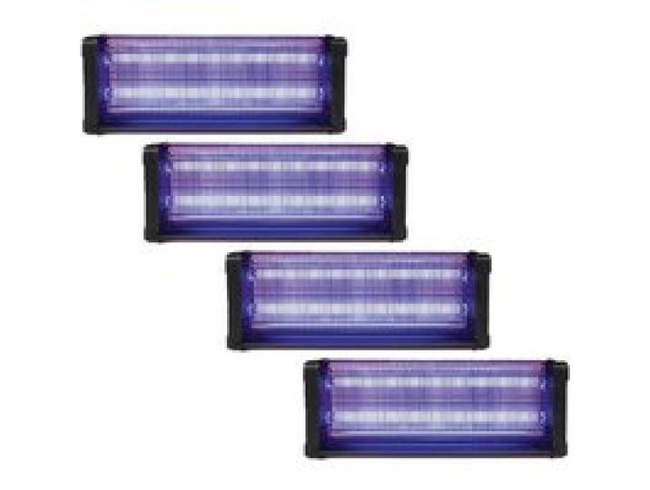 PACK PEREL 4X Destructeur dinsectes Electrique Noir 40W Anti-Moustique 150m2