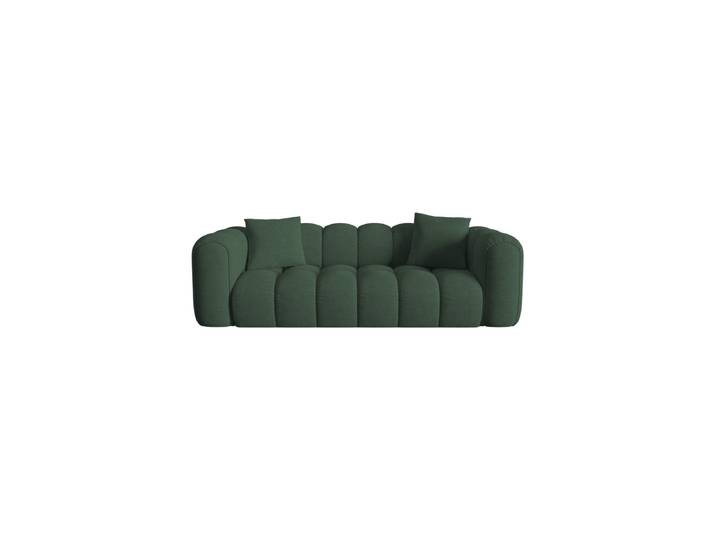 4-Sitzer Design Sofa „Elise“ Strukturstoff Seegrün CXL by Christian Lacroix