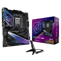 ASRock X870E Nova WiFi ATX Mainboard Sockel AM5