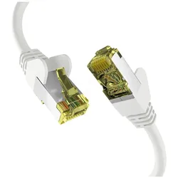 EFB Elektronik Cat6a White 50m Patch Cord (S/FTP, CAT6a, 50 m), Netzwerkkabel