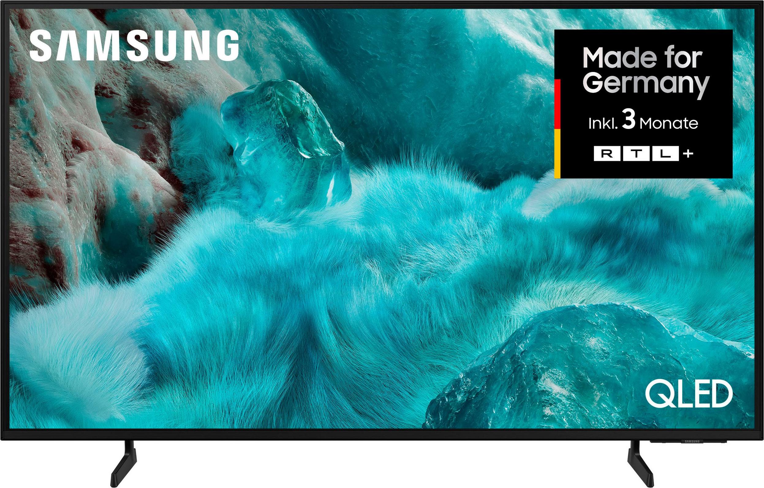 Samsung Q7F 50" QLED 4K Vision AI Smart TV (2025), 127 cm (50"), 3840 x 2160 Pixel, QLED, Smart-TV, WLAN, Schwarz