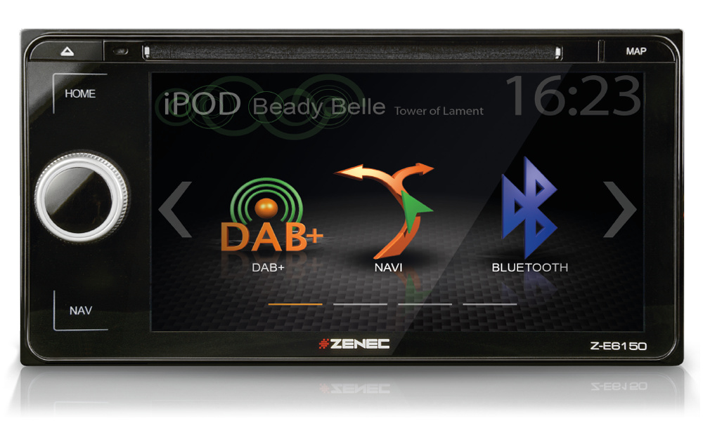 Zenec Z-E6150 | 2-DIN Autoradio mit Bluetooth | DAB+ | USB | für Toyota