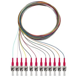 Rutenbeck Pigtails 12xST OM4 2m