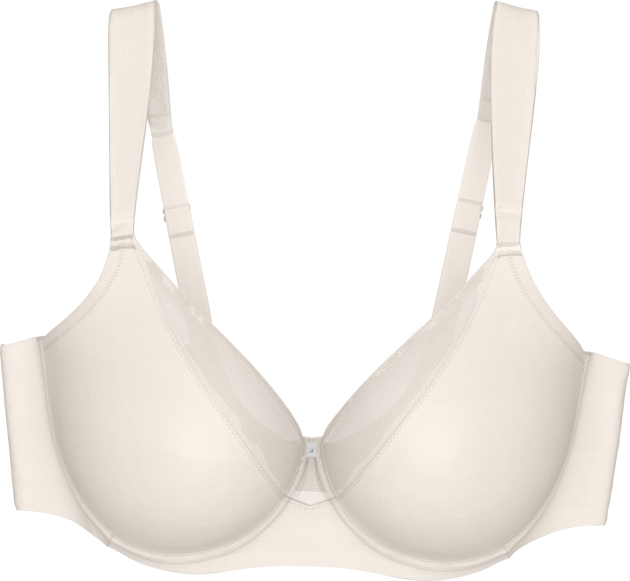Minimizer-BH TRIUMPH "True Shape Sensation", Damen, Gr. 75, Cup E, beige (fresh powder), Jersey, Obermaterial: 72% Polyamid, 28% Elasthan, BHs Minimizer-BH, verkleinert die Brust optisch um eine Cup-Grösse fresh powder 75, Cup E