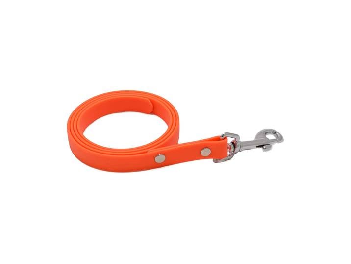 Schleppleine dogsmart BioThane , orange (neonorange), B:1,6cm, Polyester, Leinen, Schleppleine