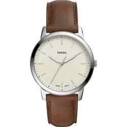 Fossil Quarz / 3 Zeiger Na FS5439 - creme,braun - 44mm