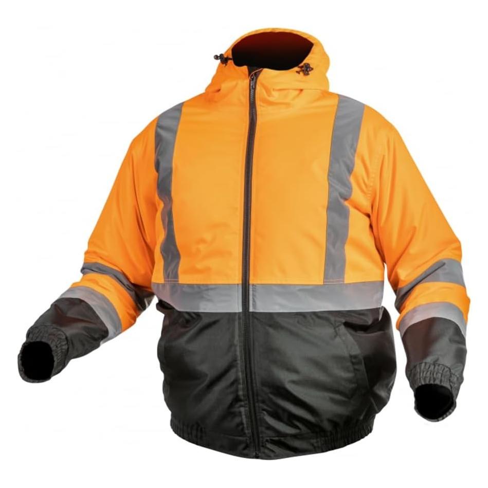 Högert Gefütterte Warnschutzjacke "Oker" Orange M (M) (4829-O-M)