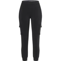 Super Natural, Damen, Outdoorhose, W City Cargo (L), Schwarz
