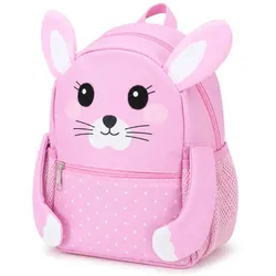 Antonio Kinder Rucksack - rose rabbit