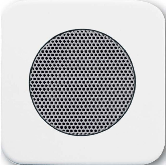 Busch-Jaeger Rosace centrale blanc alpin pour haut-parleur EB 8253-214 (2CKA008200A0077)