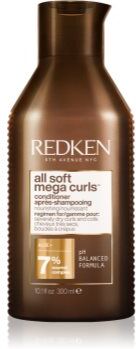 Redken All Soft Mega Curls condicionador para cabelos ondulados e encaracolados 300 ml. All Soft Mega Curls