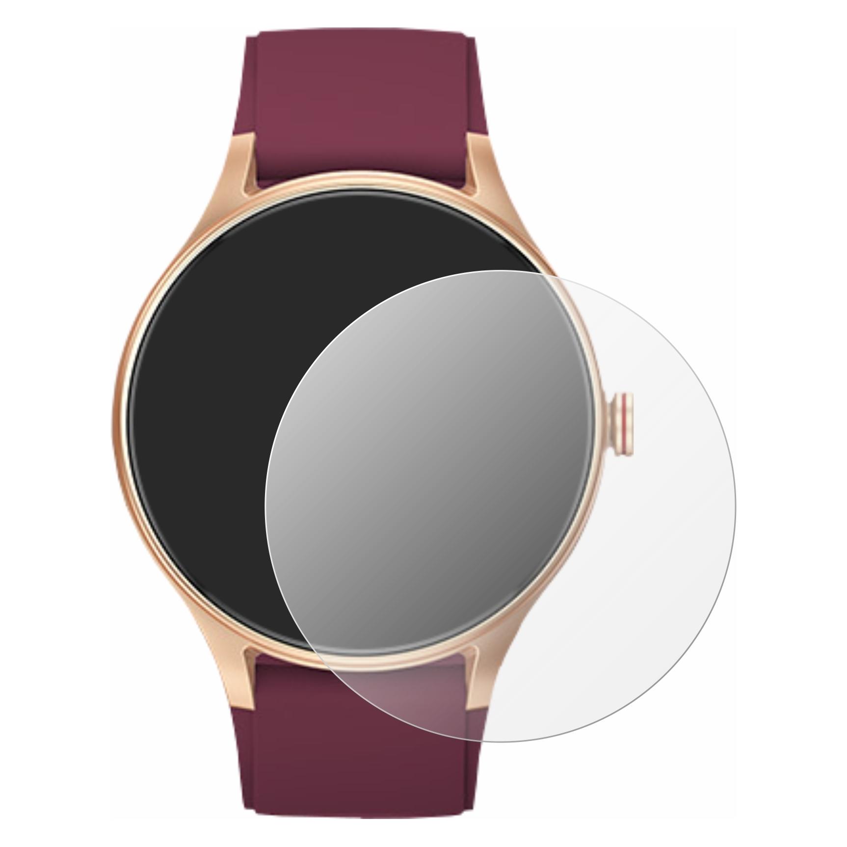 upscreen Schutzfolie für Fitpolo Smartwatch 1.57" Displayschutz Displayschutzfolie Folie Matt (2964887)