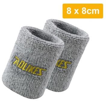 Inspired Finds AOLIKES Moisture Wicking Sports Wrist Sweatbands For Men And Women gray Small (s)