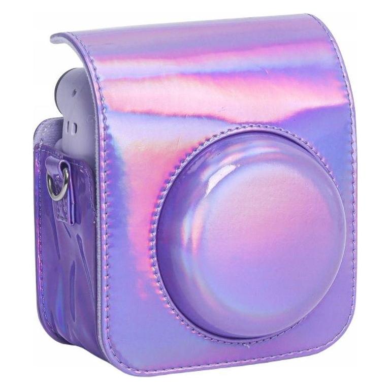 Loveinstant Pokrowiec Futerał Etui Pokrowiec Do Fujifilm Instax Mini 12 / Fioletowy Błysk (LOVEINSTANT)