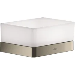 hansgrohe AXOR UNIVERSAL Accessories Ablage, für Dusche, 42802820, Farbe: Brushed Nickel