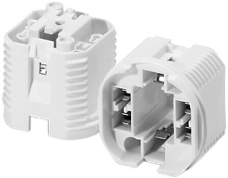 Houben Douille G24d-2/GX24d-2 blanche pour TC-D/TC-T 527503 (527503)