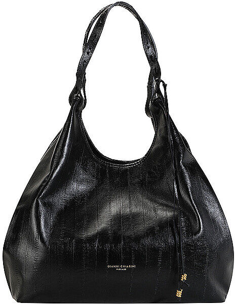 GIANNI CHIARINI Ledertasche - Hobo Bag DUA L schwarz EG