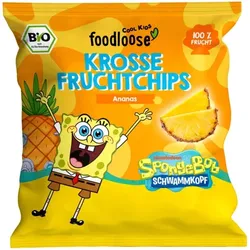 foodloose Krosse Fruchtchips Ananas bio