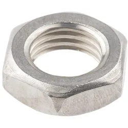 RS PRO, Muttern + Unterlegscheiben, M16 A2 S/Steel Locking Half Nut,Din 439 (M16)