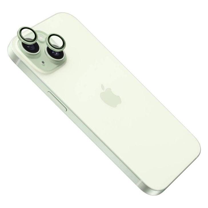 Fixed Schutzglas für Kameraobjektive Kameraglas für Apple iPhone 16/16 PLUS grün / Endverkauf (Apple iPhone 16, Apple iPhone 16 Plus) (FIXGC2-1400-GRE)