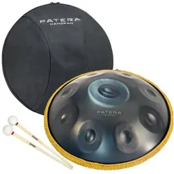 Patera Handpan E-Minor mit Schlägel (Perkussion), Perkussion, Blau