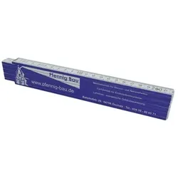 Pfennig Bau Zollstock Gliedermaßstab - 2 m Meterstab