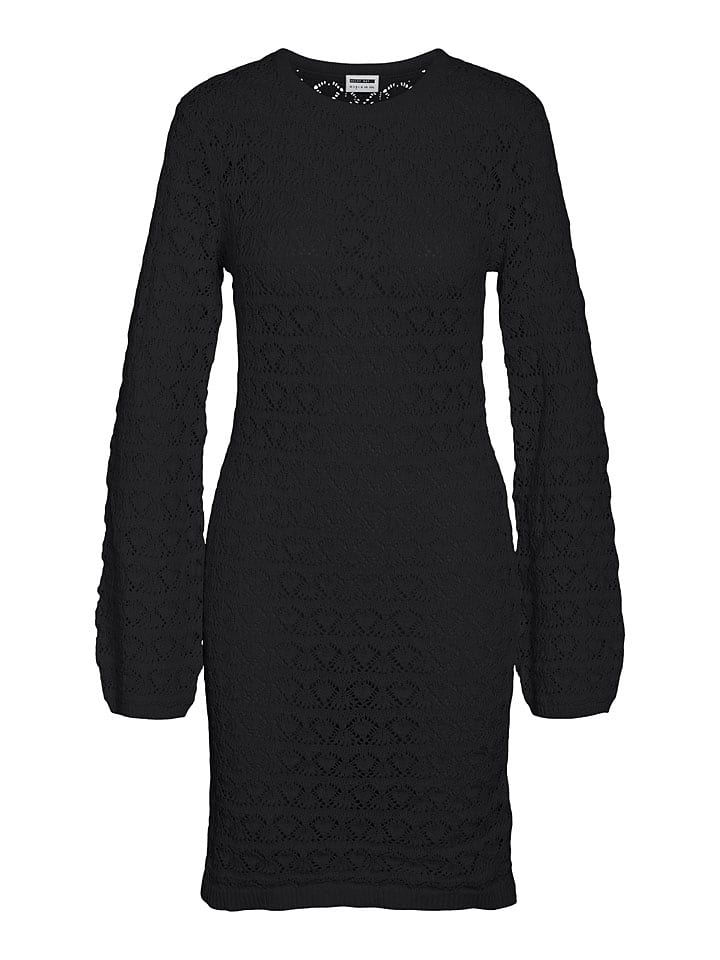 Noisy may Strickkleid "Laika" in Schwarz - S