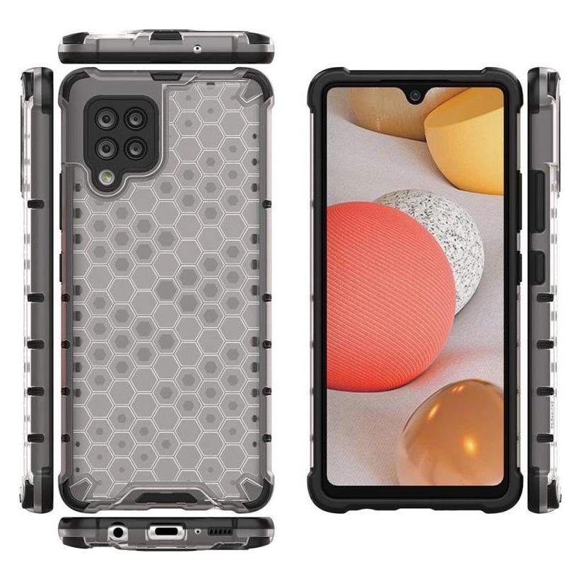 Hurtel Honeycomb Case armor cover with TPU Bumper for Samsung Galaxy A42 5G transparent (Samsung Galaxy A42 5G) (1404978613)