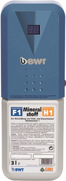 BWT Bewados E 3 module de dosage 17041 DN 20/25,