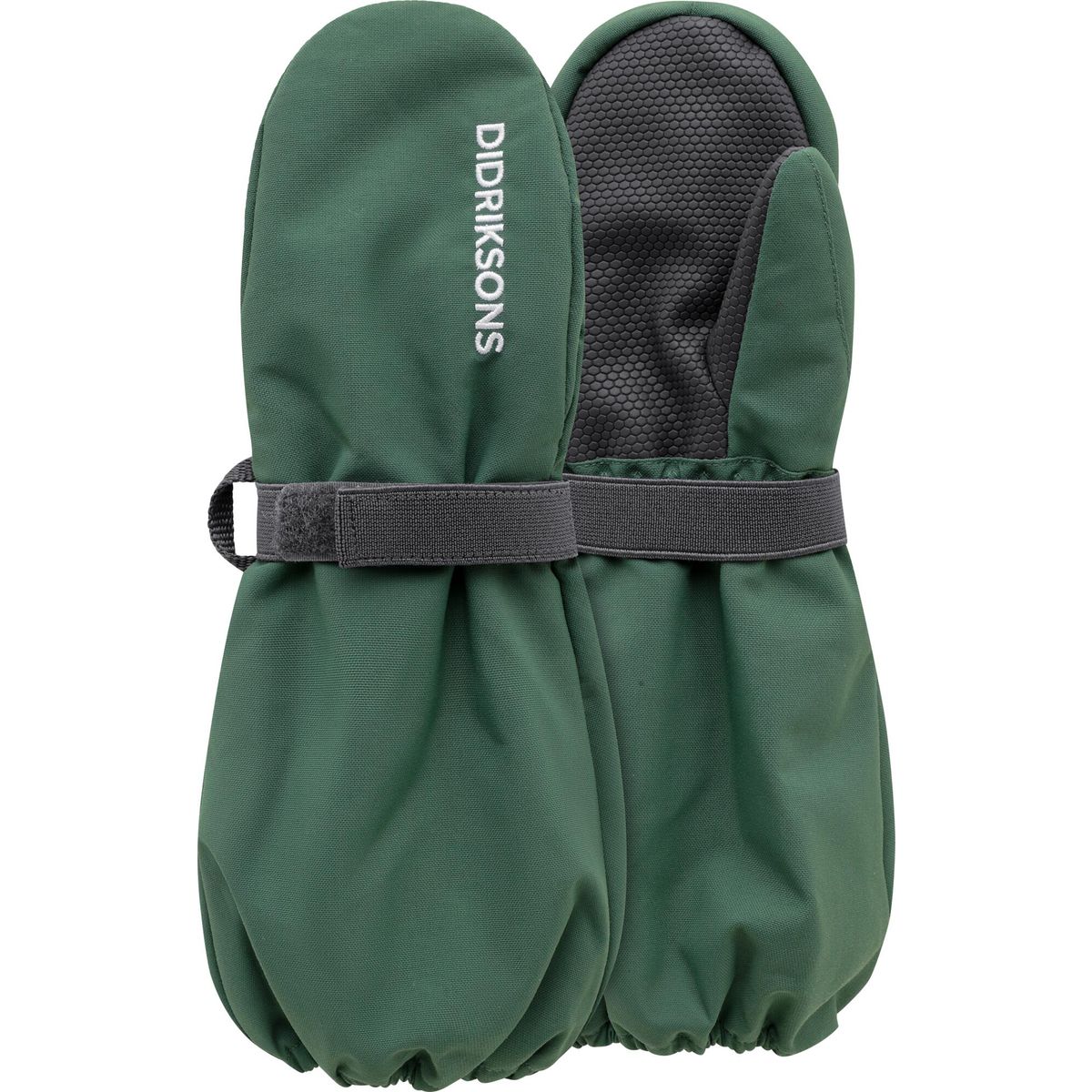 Didriksons Biggles Mitten 8 dark moss (H16) 0-2Y 506341H16801