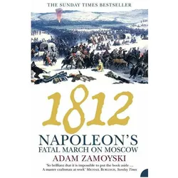 1812, English edition, Fachbücher von Adam Zamoyski