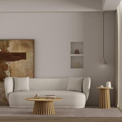 Manhattan Comfort Layla 2-Piece Coffee Table & End Table Set
