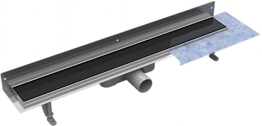 Besco Virgo Next Black odpływ liniowy 80x6cm OL-80-VNB