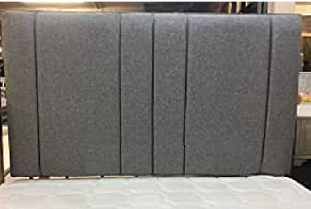 Latitude Run Tulip Luxury Bed Headboard With Turin Linen Fabric Upholstery Navy Blue Small Double (4')