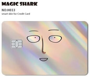 Uplifted Finds Magic Shark Holographic Skull Panda Sticker For Cards small Chip k