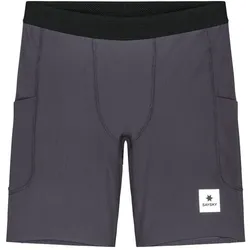 Saysky Herren Combat+ Rib Short Tights 8" grau