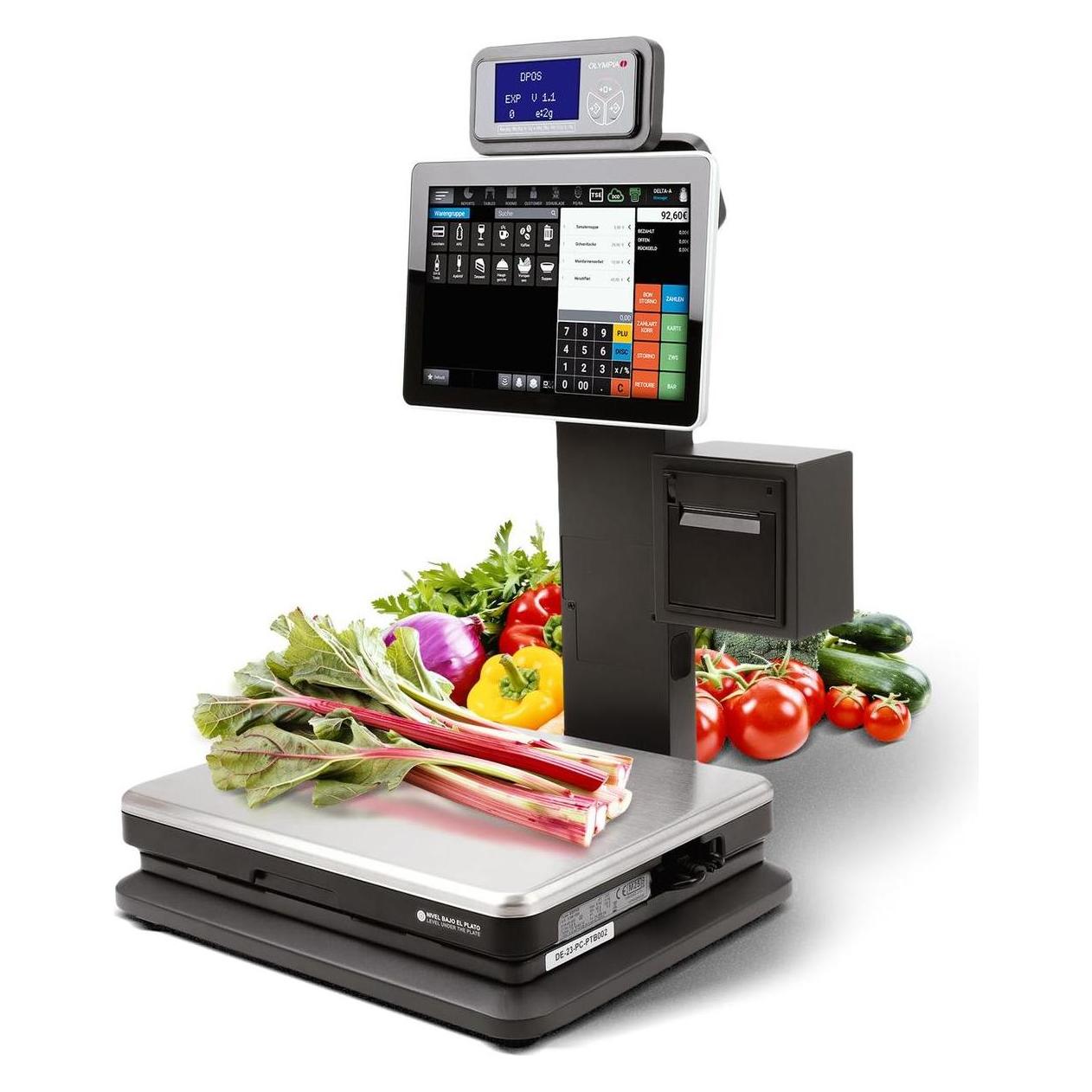 Olympia Kasse WK1 +Waage schwarz HINWEIS BEACHTEN (944001003)