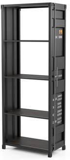 Furniture of America Carnsile Contemporary Open Back 4-Shelf Bookcase