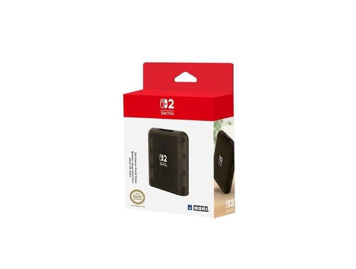 HORI Boîtier de 24 jeux (Noir) pour Nintendo Switch 2 (NINTENDO SWITCH 2)