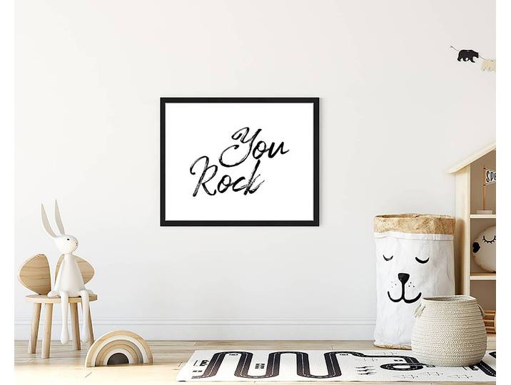 Tableau déco You Rock 43 x 53cm Multicolore