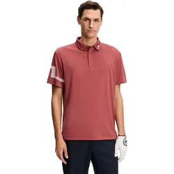 J. LINDEBERG Polo Heath, weinrot