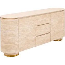 KARE DESIGN Sideboard Linnea 71418 Steingut Beige