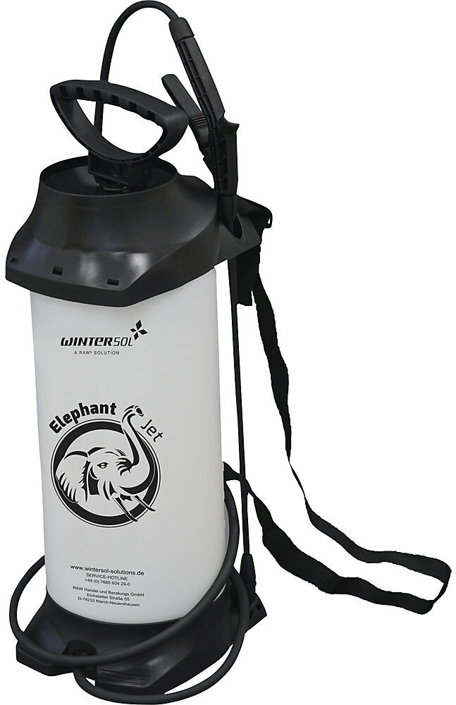 kaiserkraft Drucksprühgerät, für Desinfektions-/Reinigungsmittel, Taumittel, Enteiser, Volumen 10 Liter