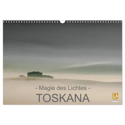 – Magie des Lichtes – TOSKANA (Wandkalender 2027 DIN A3 quer), CALVENDO Monatskalender