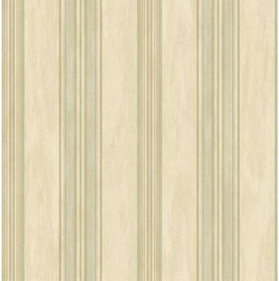 Seabrook Designs Giovo Stripes Unpasted Wallpaper