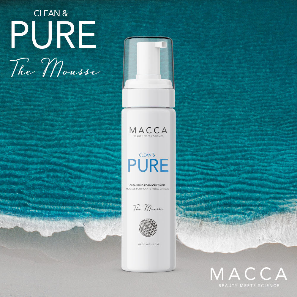 Macca Clean & Pure cleansing foam oily skins 200 ml