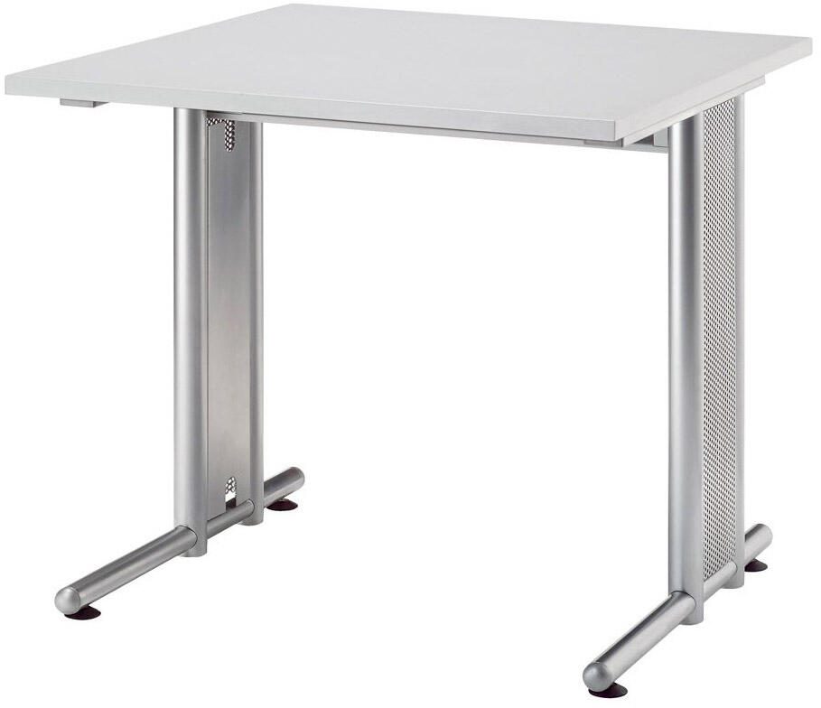 HAMMERBACHER Schreibtisch VNS08/5/S lichtgrau