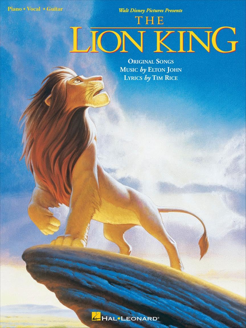 Elton John - Lion King Vocal Selections Pvg -Album-: Noten für Gesang, Klavier (Gitarre) (Music): Music from the Motion Picture Soundtrack - Preis vom 02.10.2026 23:42:20 h